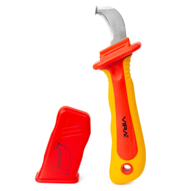 нож монтерский RAGE by VIRA с пяткой диэлектрический